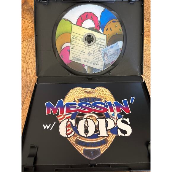 Messin’ with Cops DVD Y2K 2000s independent film doc lost media - Picture 3 of 3
